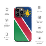 Namibia Namibian Flag iPhone Case 15 14 13 12 11 Pro Max Plus Mini Gift Travel Souvenir