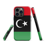 Libya Libyan Flag iPhone Case 15 14 13 12 11 Pro Max Plus Mini Gift Travel Souvenir