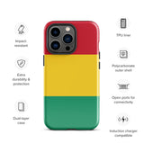 Guinea Guinean Flag iPhone Case 15 14 13 12 11 Pro Max Plus Mini Gift Travel Souvenir