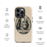 Benjamin franklin iPhone Case 15 14 13 12 11 Pro Max Plus Mini Gift Travel Souvenir Personalized Custom City Name