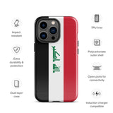 Iraq Iraqi Flag iPhone Case 15 14 13 12 11 Pro Max Plus Mini Travel Souvenir Tourist Beach Lover Food Destination Patriot Gifts