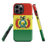 Bolivia Bolivian Flag iPhone 15 14 13 12 11 Pro Max Plus Mini Phone Case iPhone Tough Rugged Protective iPhone case