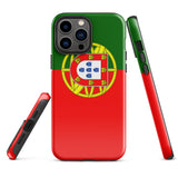 Portugal Portuguese Flag iPhone Case 15 14 13 12 11 Pro Max Plus Mini Gift Ideas Country Map Skyline Gift For Her Him Ideas Travel  Souvenir