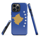 Kosovo Kosovar Flag iPhone Case 15 14 13 12 11 Pro Max Plus Mini Gift Ideas Country Map Skyline Gift For Her Him Ideas Travel  Souvenir