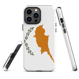 Cyprus Cypriot Flag iPhone Case 15 14 13 12 11 Pro Max Plus Mini Gift Ideas Country Map Skyline Gift For Her Him Ideas Travel  Souvenir