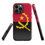 Angola Angolan Flag iPhone Case 15 14 13 12 11 Pro Max Plus Mini Gift Travel Souvenir