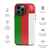 Oman Omani Flag iPhone Case 15 14 13 12 11 Pro Max Plus Mini Gift Travel Souvenir