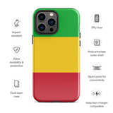 Mali Malian Flag iPhone Case 15 14 13 12 11 Pro Max Plus Mini Gift Travel Souvenir