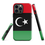 Libya Libyan Flag iPhone Case 15 14 13 12 11 Pro Max Plus Mini Gift Travel Souvenir