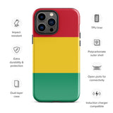 Guinea Guinean Flag iPhone Case 15 14 13 12 11 Pro Max Plus Mini Gift Travel Souvenir