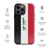 Iraq Iraqi Flag iPhone Case 15 14 13 12 11 Pro Max Plus Mini Travel Souvenir Tourist Beach Lover Food Destination Patriot Gifts