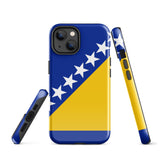 Bosnia and Herzegovina Bosnian Flag iPhone Case 15 14 13 12 11 Pro Max Plus Mini Gift Ideas Country Gift For Her Him Ideas Travel  Souvenir