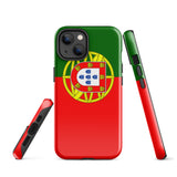 Portugal Portuguese Flag iPhone Case 15 14 13 12 11 Pro Max Plus Mini Gift Ideas Country Map Skyline Gift For Her Him Ideas Travel  Souvenir