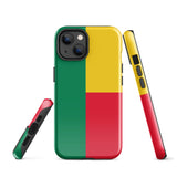 Benin Flag iPhone Case 15 14 13 12 11 Pro Max Plus Mini Gift Travel Souvenir