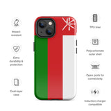 Oman Omani Flag iPhone Case 15 14 13 12 11 Pro Max Plus Mini Gift Travel Souvenir