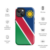 Namibia Namibian Flag iPhone Case 15 14 13 12 11 Pro Max Plus Mini Gift Travel Souvenir