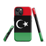 Libya Libyan Flag iPhone Case 15 14 13 12 11 Pro Max Plus Mini Gift Travel Souvenir