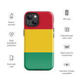 Guinea Guinean Flag iPhone Case 15 14 13 12 11 Pro Max Plus Mini Gift Travel Souvenir