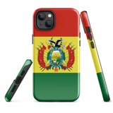 Bolivia Bolivian Flag iPhone 15 14 13 12 11 Pro Max Plus Mini Phone Case iPhone Tough Rugged Protective iPhone case