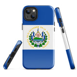 El Salvador Salvadoran Flag iPhone Case 15 14 13 12 11 Pro Max Plus Mini Gift Ideas Country Map  Gift For Her Him Ideas Travel  Souvenir