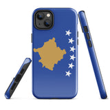 Kosovo Kosovar Flag iPhone Case 15 14 13 12 11 Pro Max Plus Mini Gift Ideas Country Map Skyline Gift For Her Him Ideas Travel  Souvenir