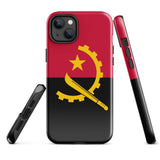 Angola Angolan Flag iPhone Case 15 14 13 12 11 Pro Max Plus Mini Gift Travel Souvenir