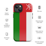 Oman Omani Flag iPhone Case 15 14 13 12 11 Pro Max Plus Mini Gift Travel Souvenir