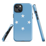 Micronesia Micronesian Flag iPhone Case 15 14 13 12 11 Pro Max Plus Mini Gift Travel Souvenir