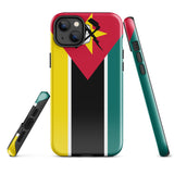 Mozambique Mozambican Flag iPhone Case 15 14 13 12 11 Pro Max Plus Mini Gift Travel Souvenir