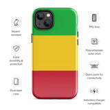 Mali Malian Flag iPhone Case 15 14 13 12 11 Pro Max Plus Mini Gift Travel Souvenir