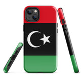 Libya Libyan Flag iPhone Case 15 14 13 12 11 Pro Max Plus Mini Gift Travel Souvenir