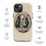 Benjamin franklin iPhone Case 15 14 13 12 11 Pro Max Plus Mini Gift Travel Souvenir Personalized Custom City Name