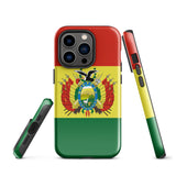 Bolivia Bolivian Flag iPhone 15 14 13 12 11 Pro Max Plus Mini Phone Case iPhone Tough Rugged Protective iPhone case