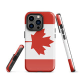 Canada Canadian Flag iPhone Case 15 14 13 12 11 Pro Max Plus Mini Gift Ideas Country Map Skyline Gift For Her Him Ideas Travel  Souvenir