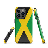 Jamaica Jamaican Flag iPhone Case 15 14 13 12 11 Pro Max Plus Mini Gift Ideas Country Map Skyline Gift For Her Him Ideas Travel  Souvenir