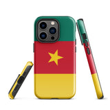 Cameroon Cameroonian Flag iPhone Case 15 14 13 12 11 Pro Max Plus Mini Gift Ideas Country Map Skyline Gift  Travel  Souvenir