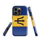 Barbados Barbadian Flag iPhone Case 15 14 13 12 11 Pro Max Plus Mini Gift Travel Souvenir