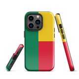 Benin Flag iPhone Case 15 14 13 12 11 Pro Max Plus Mini Gift Travel Souvenir