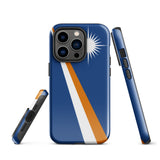 Marshall Islands Marshallese Flag iPhone Case 15 14 13 12 11 Pro Max Plus Mini Gift Travel Souvenir