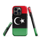 Libya Libyan Flag iPhone Case 15 14 13 12 11 Pro Max Plus Mini Gift Travel Souvenir