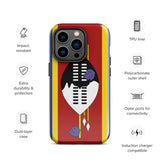 Eswatini Flag iPhone Case 15 14 13 12 11 Pro Max Plus Mini Gift Travel Souvenir