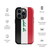 Iraq Iraqi Flag iPhone Case 15 14 13 12 11 Pro Max Plus Mini Travel Souvenir Tourist Beach Lover Food Destination Patriot Gifts