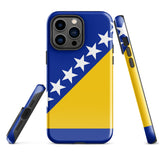 Bosnia and Herzegovina Bosnian Flag iPhone Case 15 14 13 12 11 Pro Max Plus Mini Gift Ideas Country Gift For Her Him Ideas Travel  Souvenir