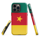 Cameroon Cameroonian Flag iPhone Case 15 14 13 12 11 Pro Max Plus Mini Gift Ideas Country Map Skyline Gift  Travel  Souvenir