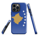 Kosovo Kosovar Flag iPhone Case 15 14 13 12 11 Pro Max Plus Mini Gift Ideas Country Map Skyline Gift For Her Him Ideas Travel  Souvenir