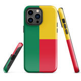 Benin Flag iPhone Case 15 14 13 12 11 Pro Max Plus Mini Gift Travel Souvenir