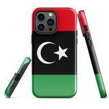 Libya Libyan Flag iPhone Case 15 14 13 12 11 Pro Max Plus Mini Gift Travel Souvenir