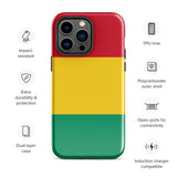 Guinea Guinean Flag iPhone Case 15 14 13 12 11 Pro Max Plus Mini Gift Travel Souvenir