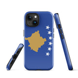 Kosovo Kosovar Flag iPhone Case 15 14 13 12 11 Pro Max Plus Mini Gift Ideas Country Map Skyline Gift For Her Him Ideas Travel  Souvenir