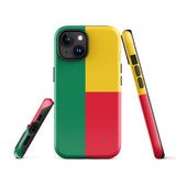 Benin Flag iPhone Case 15 14 13 12 11 Pro Max Plus Mini Gift Travel Souvenir